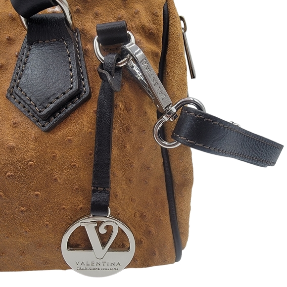 Valentina Camel pebble crossbody - Picture 3 of 13